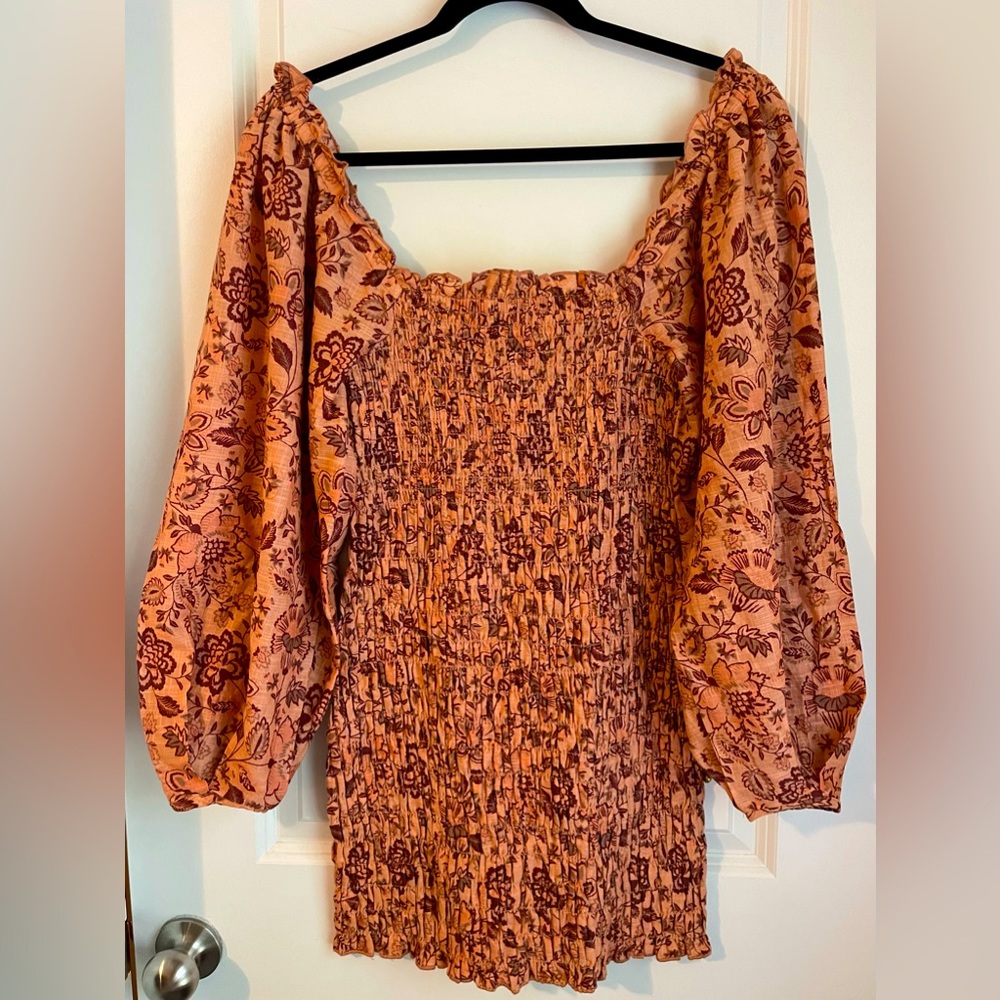 Free People Smock It To Me Mini Dress - Size S